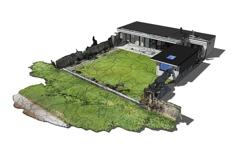 Polycam site scan and topography capture for project setup